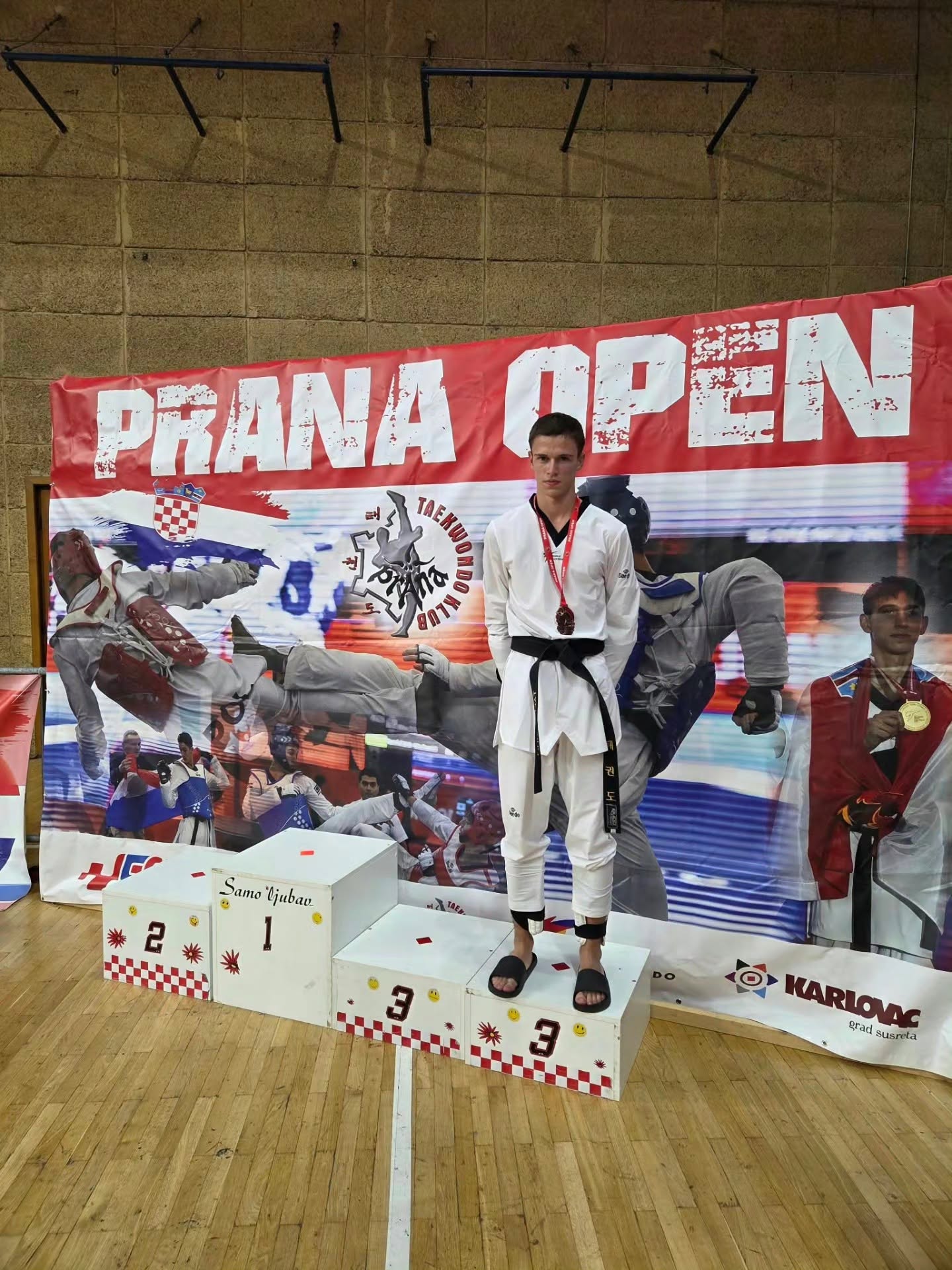 Dodjela medalja na 3. Prana Openu u Karlovcu